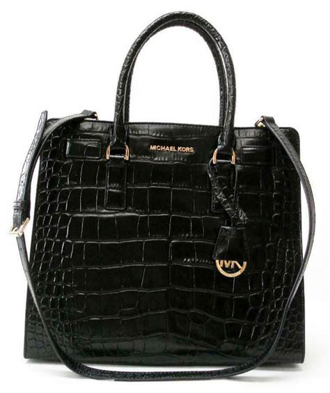 michael kors dillon ns tote|Michael Kors Dillon Large NS Black Embossed Leather Tote .